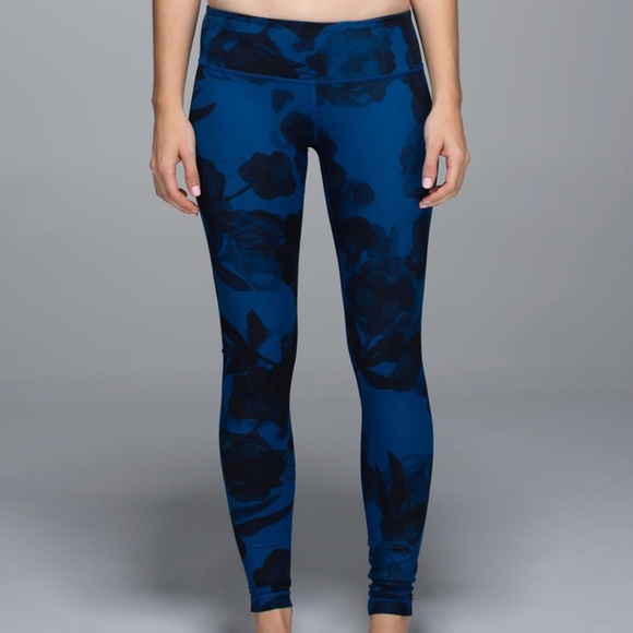 lululemon athletica Pants - Lululemon Wunder Under Pant Inky Floral